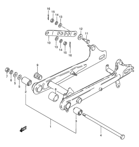 FB80 Маятник задний