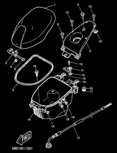 YQ50 Asiento portaequipaje