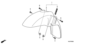 FES150 Переднее крыло