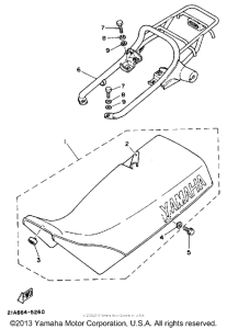 DT50A Сиденье