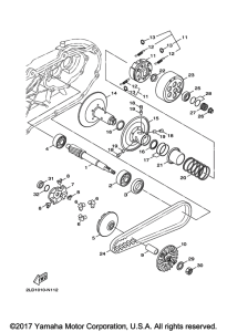 XC155 Сцепление