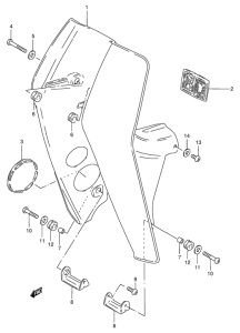 FB80 Щиток облицовочный