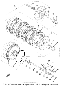RS100C Сцепление