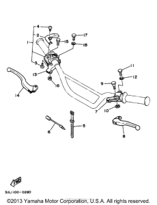 RT100J Рулевые переключатели