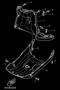 CW50RS Protege-jambes