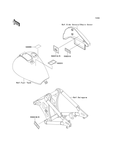 VN800 Лейбл предостережения