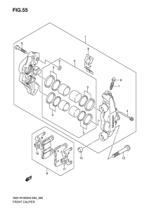 GSX-R1000 Передний суппорт