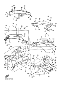 YZF-R6R Капот двигателя и топливо