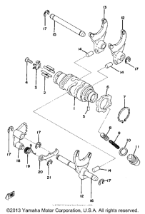 XT500D Переключение скоростей