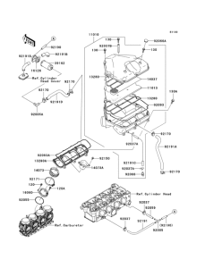 ZX900 Воздушный фильтр
