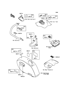 VN1700 Лейбл предостережения