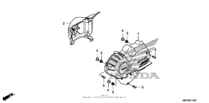 NSA700 Крышки двигателя