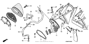  Air cleaner ('06-'09)