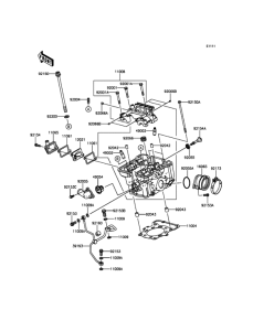 BR250 Головка цилиндров