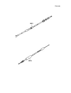 KX100 Тросы управления