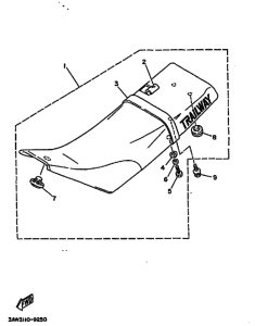 TW200E Пружина