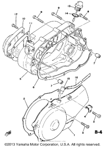 DT125E Боковые крышки