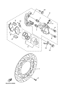 XP500C ﾌﾛﾝﾄﾌﾞﾚｰｷｷﾔﾘﾊﾟ