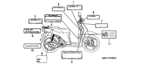 SH50 Лейбл предостережения