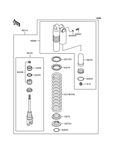 KX125 Амортизатор