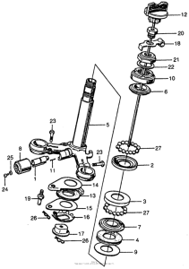 CL450 Траверса нижняя