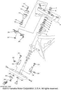 XVS650 Управление