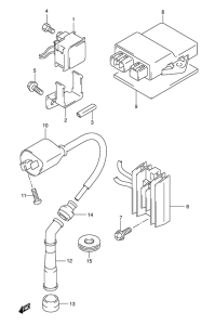 DR-Z400 Equipo electrico