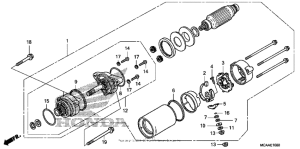 GL1800 (ABS) Стартер