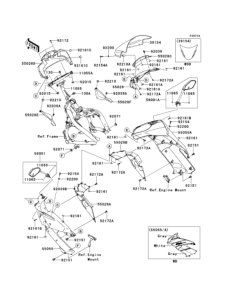 EX400 カウリング