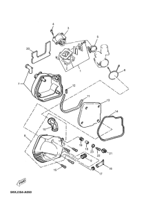 YN100 Впускная система