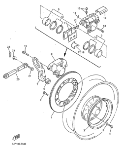 V-MAX12 Переднее колесо