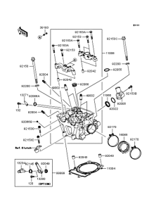  Головка цилиндров