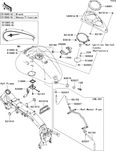 VN2000 Топливный бак