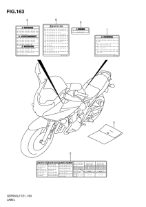 GSF650 (ABS) Honda mark