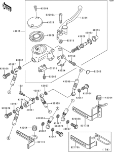  Главный тормозной цилиндр