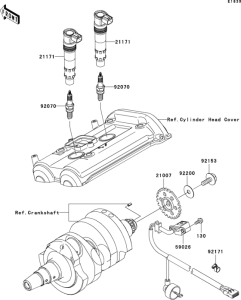 EX650 Система зажигания