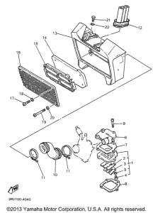 PW80H Впускная система