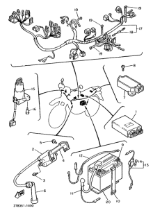 XT600E Электрика 1