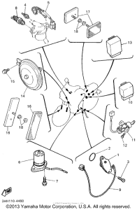 FZR600RF Электрика