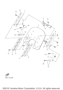 XVS950CT Обтекатели