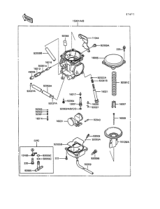 KL250 Carburetor(1 / 2)