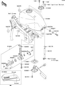 ZR1200 Fuel tank(1 / 2)