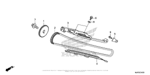 CTX700 DCT Cam Chain + Tensioner
