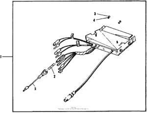CB750 Power amplifier (type i) 81-82