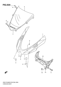 GSX-R1000 Cowling body