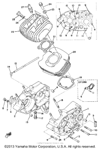 DT125A Блок цилиндров