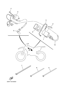 YZ125 Электрика 1