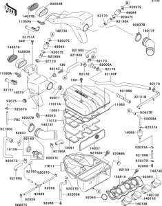 ZX500 Air cleaner(1 / 2)