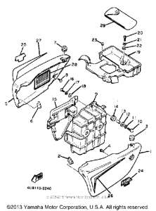XJ550RK Side cover tool