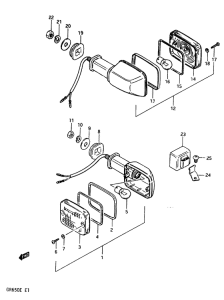 GR650 Поворотники